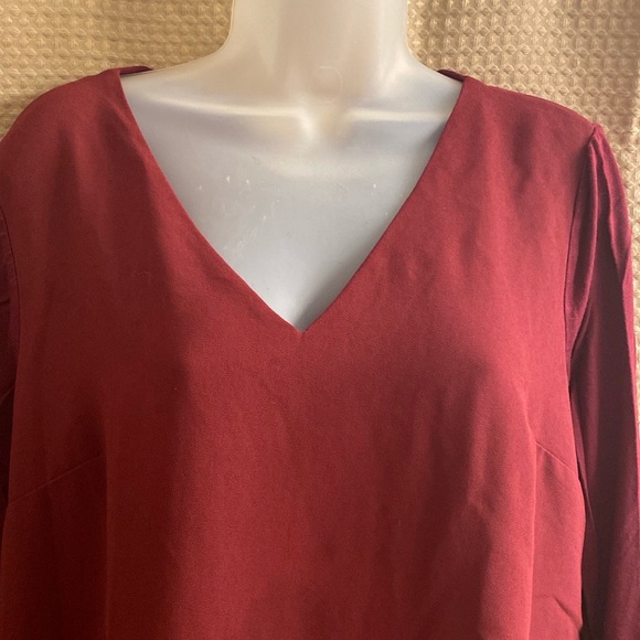 Michael Kors Red layered tunic - Picture 9 of 10